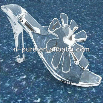 Elegant High Heel Crystal Sandals