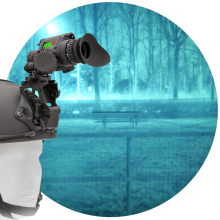 High Durability Multi-Alkali FOM 1600 Active Illumination Night Vision Tubes for PVS14