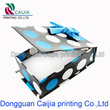 Black Dark Gift Paper Box Wholesale For Clothes Packaging