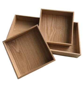 Wood Tray Set