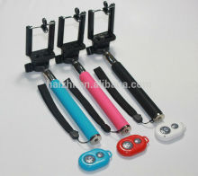 NEW!legoo Bluetooth remote shutter with selfie stick monopod for Iphone