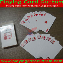 custom high quality poker cards
