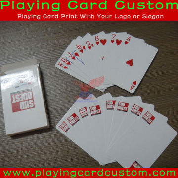 custom high quality poker cards