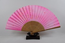 Japanese style bamboo hand fan ,eco-friendly elegant wedding fan, bamboo gift item