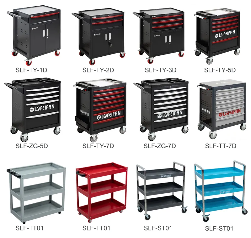 Repair Station Tool Cabinets Combination OEM Customized Garage Storage Workstation Tool Solution
