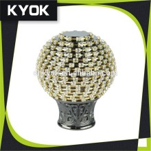 2015 new style restroom curtain rod finials ,curtian finials for home decoration