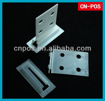 display plastic clip for corrugated for holding