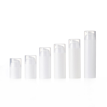 Airless Cosmetic Lotion Pump Bottles Plastic Serum Bottles