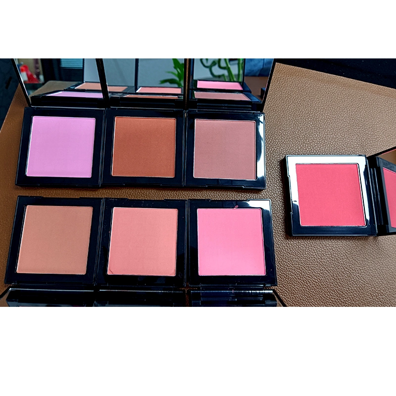 Loose Powder Face Blushes Make up Face Blush Private Label Bulk Pink Blush Compact