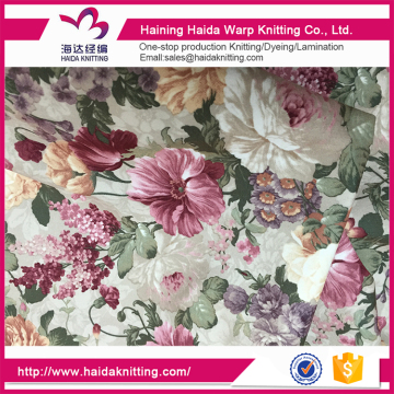 Living Room Sofa warp knit sofa fabric