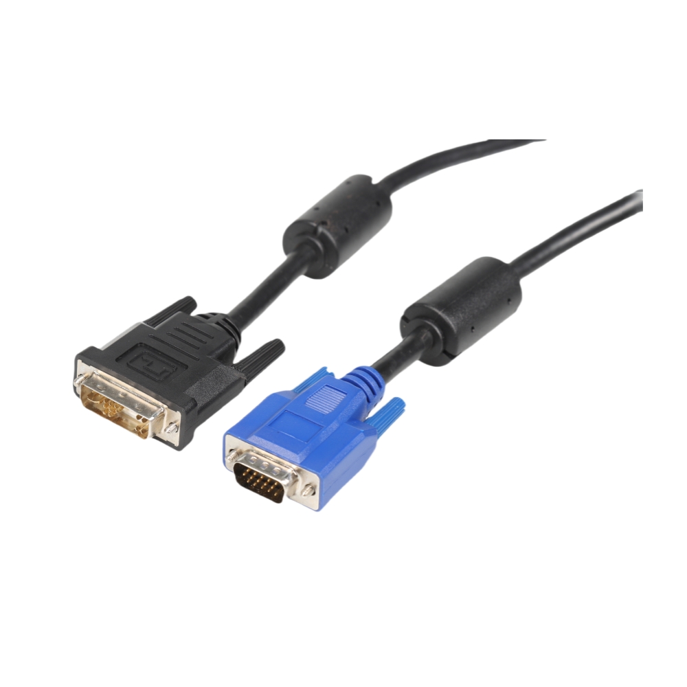 DVI 수컷에서 HD15 남성 커넥터 DVI male to HD15 male connector