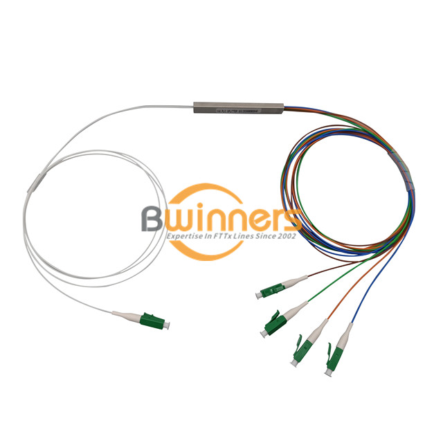 Tubo de aço 1x4 LC / APC Ftth Divisor