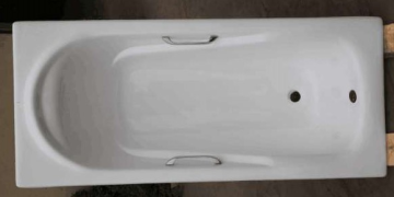 Enamel Build In Cast Iron Bathtub