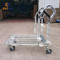 4 Wheels Warehouse Logistics Metal Furniture Trolley