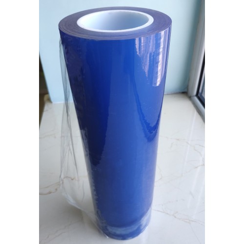 Material de embalaje azul de PVC de PVC flexible