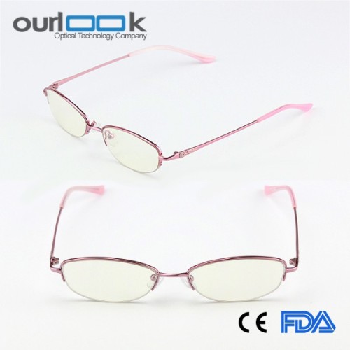 Metal retro reading glasses fashion