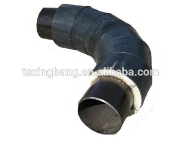 Underground pipe fitting elbow and bent pipe fitting