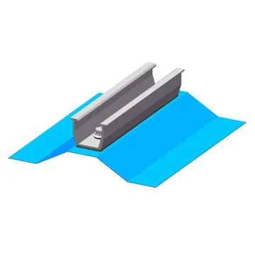 Aluminum Short Rail Metal Roof Solar Panel Mounting System