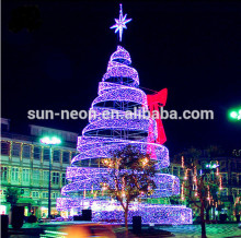 Holiday Living Led Spinning Collapsible Christmas Tree