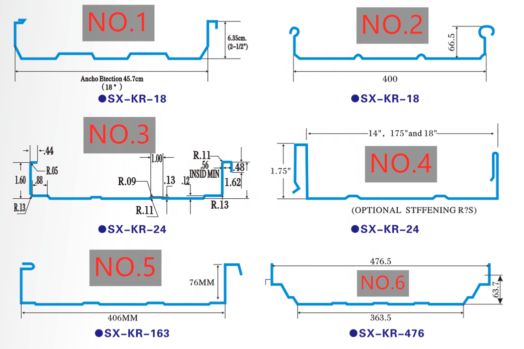 SX-KR for roof tile roll forming machinery standing seam machine