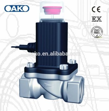Gas Electromagnetic Brass Valve