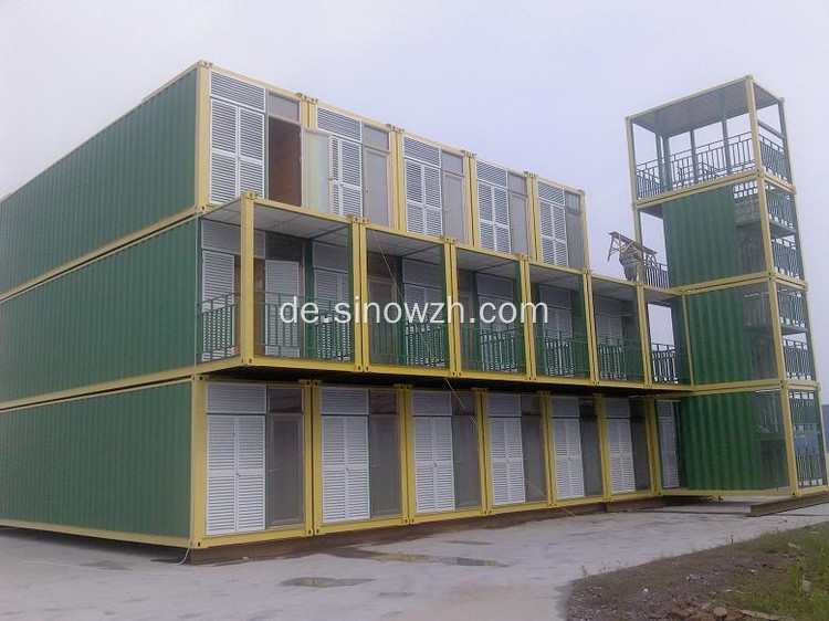 Containerhaus mit Schlafzimmer und Bad