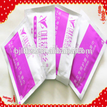 Woman Cleaning Single Wet Wipes