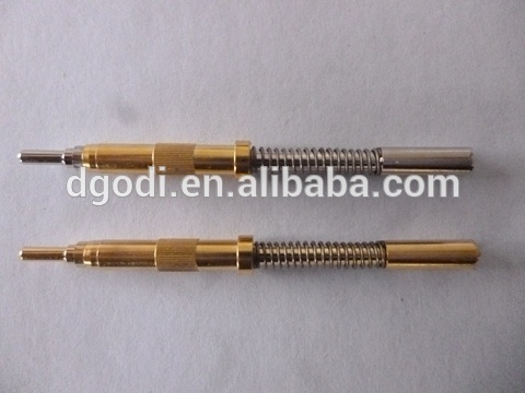 test probe pin of brass spring loaded pin