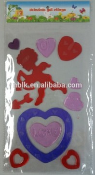 Valentine's day TPR Window Sticker