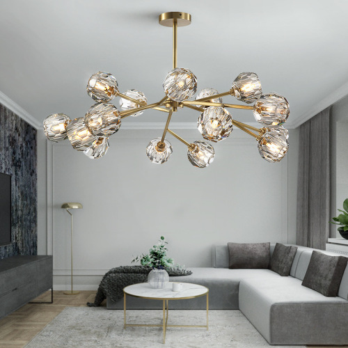 LEDER Gilasi Lẹwa Aja Chandeliers