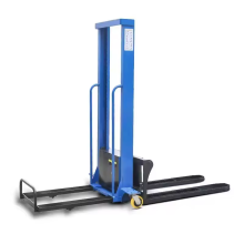 1000kg Electric Self-Loading Lift Stacker - Portable Forklift
