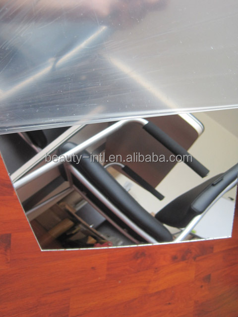 Laser cutting 4x8 acrylic plastic mirror sheets with self adhesive