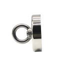 F200*2 Strong Neodymium Pot Magnet With Eyebolt For Fishing