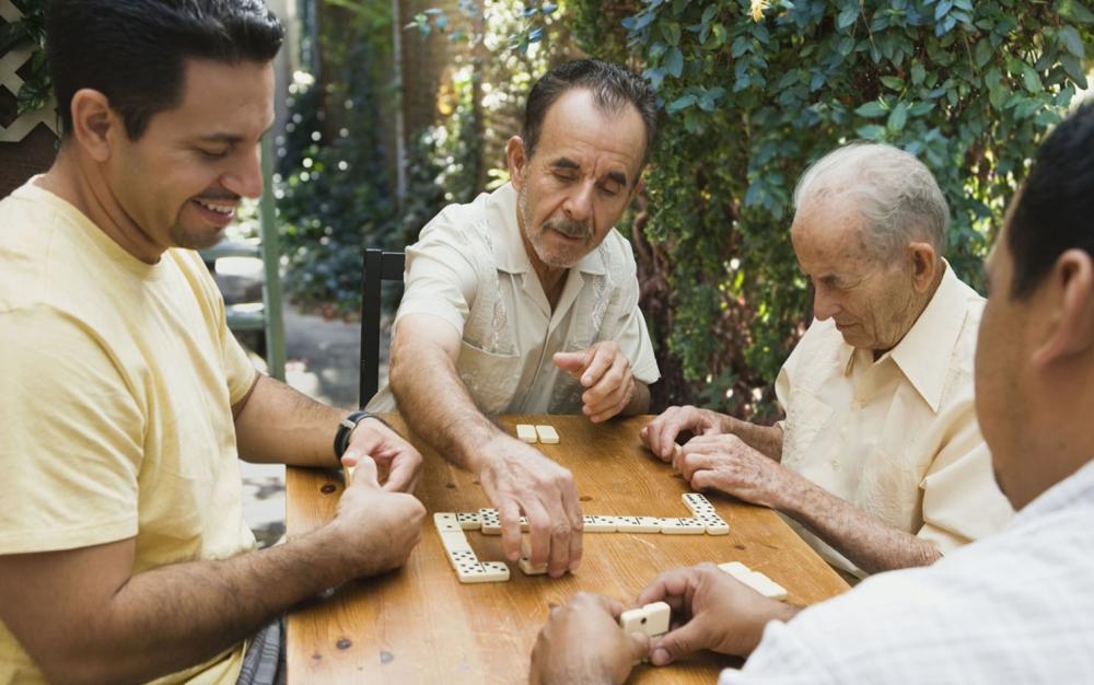 Wooden Box Dominoes