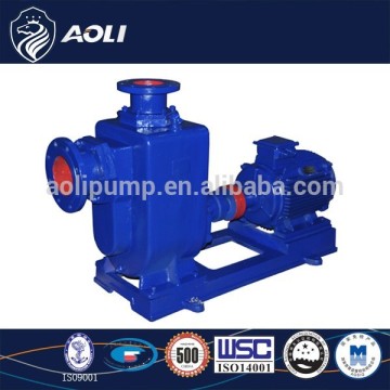 ZW cast iron open Impeller Self-priming Pump