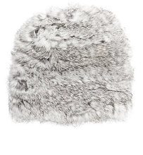 YR313 Elastic Hand Knit Rabbit Fur Hats/Winter Fur Hat