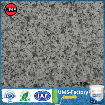 Granite gray exterior wall paint color