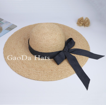 Fashion Girl Floppy Derby Hat Wide Large Brim Summer beach floppy straw hat