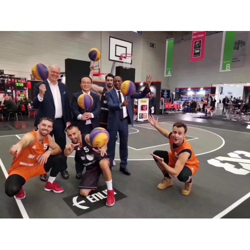 휴대용 연동 코트 타일 농구 바닥재 FIBA