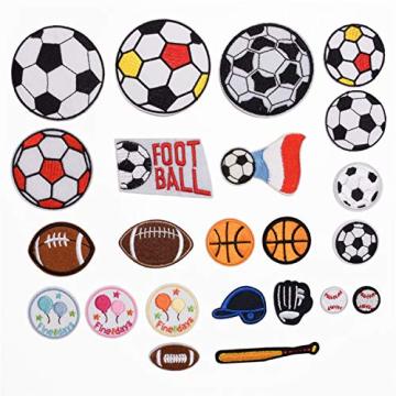 Giochi di sport con la palla Iron on Patch Fabric Children