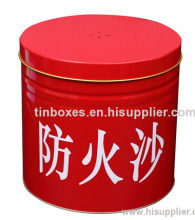Large Round Tin Box?
