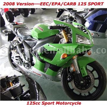 EEC/EPA/CARB 125cc Sport Motorcycle