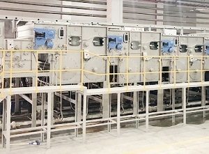 Custom Continuous Bleaching Scouring Washing Machine