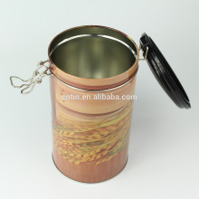 tin can with airtight lid