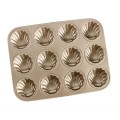 12 Cavity Madeleine Shell Baking Pan