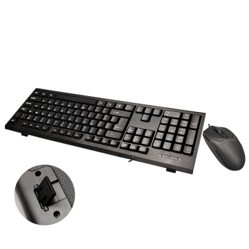 Wired Office Keyboard, Mouse, and Headphone Combo for PC Gaming