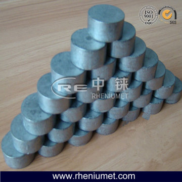 High purity Rhenium Ingot/ Pellet, 99.99% rhenium pellet, tablets, rhenium metal