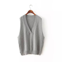 OEM Best Selling Fashion Woman Knitted Vest