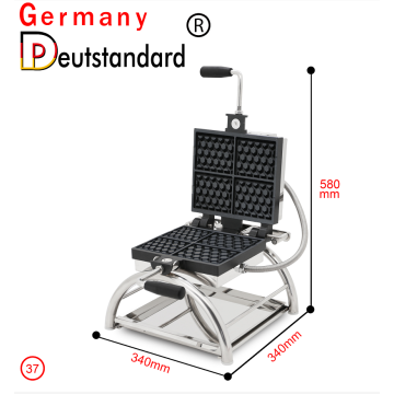 Rotary waffle maker machine Belgian Waffle Maker grid waffle machine for sale