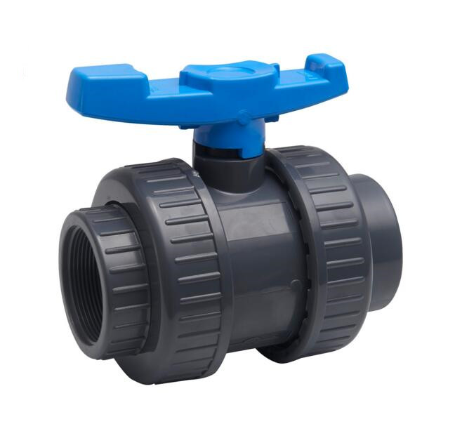 UPVC  true union ball valve,UPVC double union ball valve 50mm